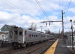  EB NJT Train # 420 heads away from Murray Hill Station, enroute from Gladstone to Hoboken.